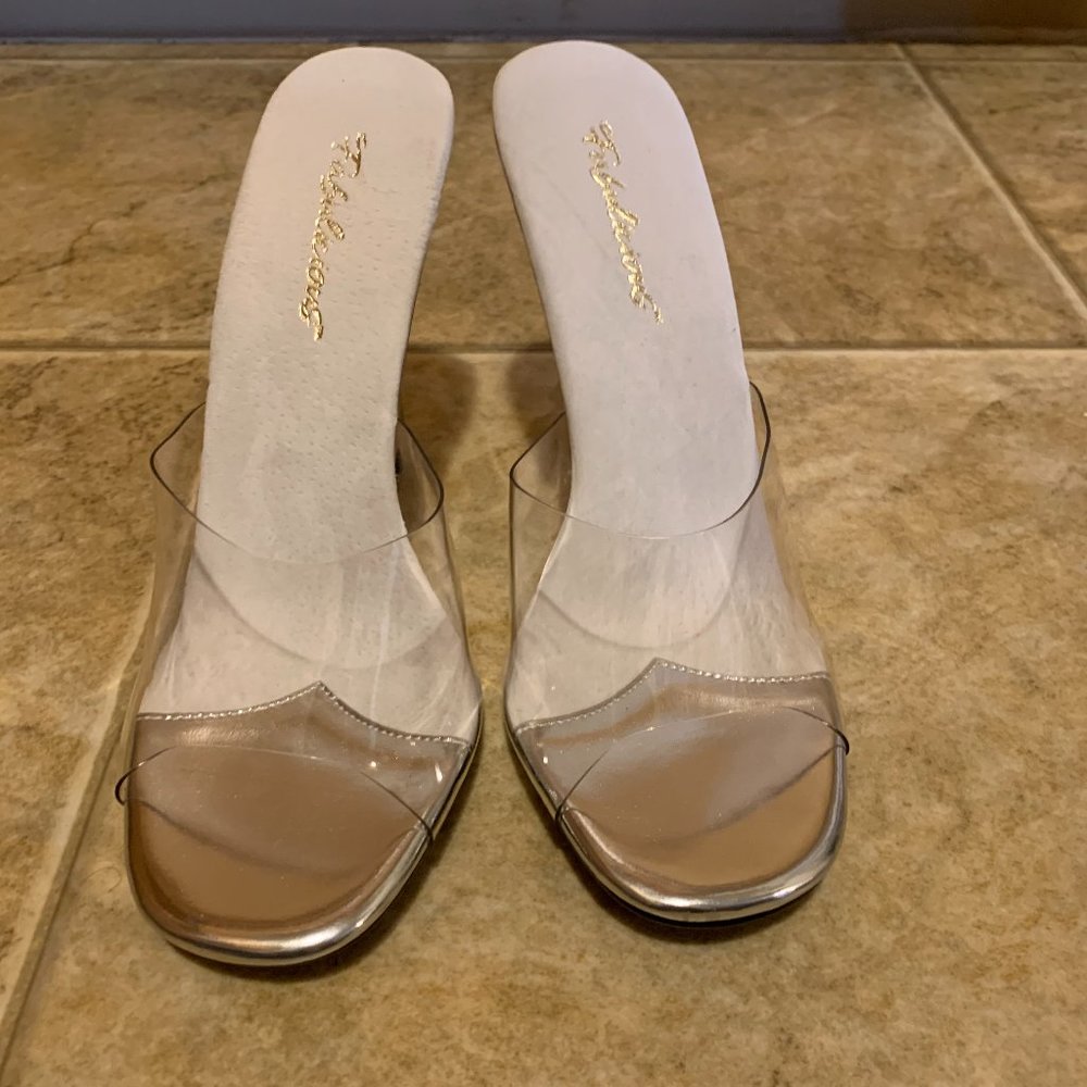 A Clear Heel 3 inch